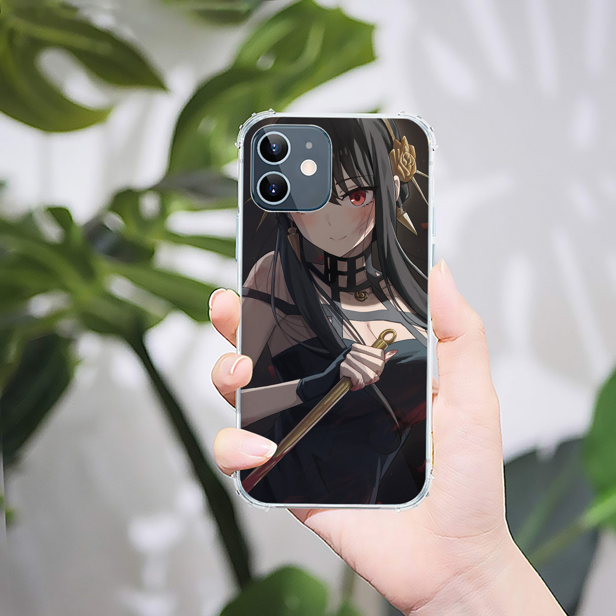 （画像用） SPY×FAMILY间谍家家酒 【iPhone 12シリーズ対応】透明スマホケース（クリアソフトケース）